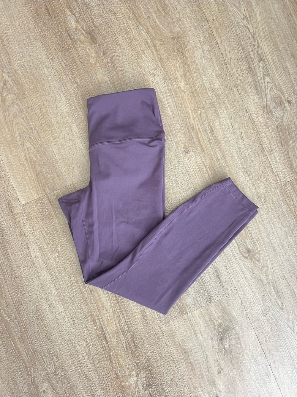 Yogalicious Lux High-Waist Leggings in Dusty Plum